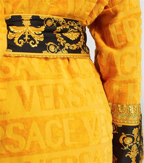 versace robe celebrities|Versace baroque robe.